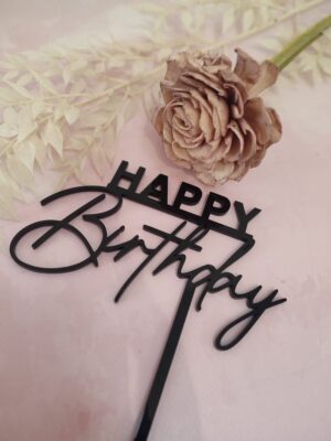 topper happy birthday