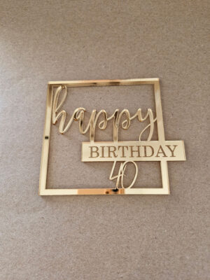 Ozdoba "Happy Birthday"