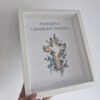 OZDOBA002 WZÓR1 Ramka Pamiątka Pierwszej Komunii Świętej