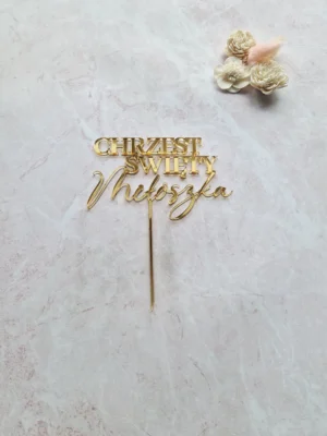 Ozdoba Chrzest Święty + Imię (Century)