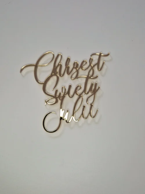 Ozdoba Chrzest Święty + Imię