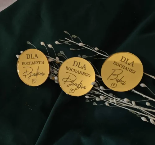 Ozdoba grawerowana "Dzień babci i Dziadka"