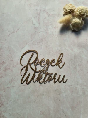 Ozdoba ROCZEK + Imię