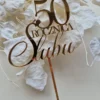 RŚCYFRA001.01 Ozdoba Rocznica Ślubu + cyfra